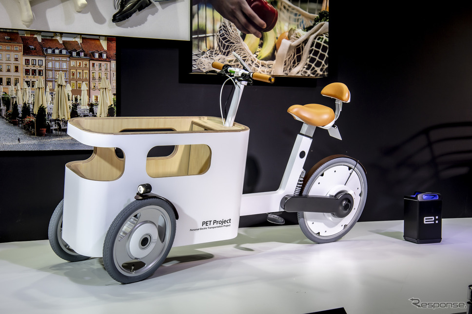 ヤマハ発動機の小型低速EVの汎用プラットフォーム「YAMAHA MOTOR PLATFORM CONCEPT」(東京オートサロン2024)《写真撮影 山内潤也》