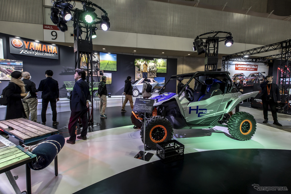 ヤマハ発動機の小型低速EVの汎用プラットフォーム「YAMAHA MOTOR PLATFORM CONCEPT」(東京オートサロン2024)《写真撮影 山内潤也》