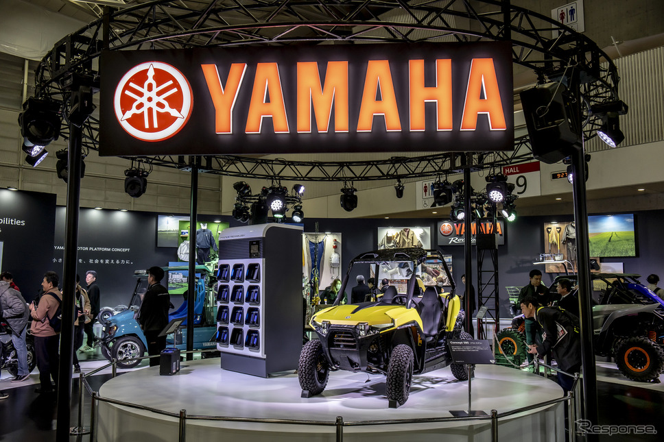 ヤマハ発動機の小型低速EVの汎用プラットフォーム「YAMAHA MOTOR PLATFORM CONCEPT」(東京オートサロン2024)《写真撮影 山内潤也》