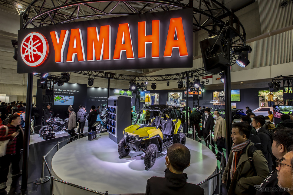 ヤマハ発動機の小型低速EVの汎用プラットフォーム「YAMAHA MOTOR PLATFORM CONCEPT」(東京オートサロン2024)《写真撮影 山内潤也》