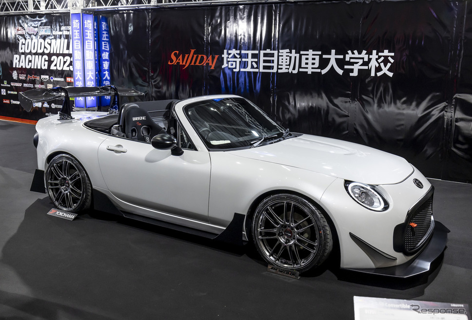 埼玉自動車大学校が制作した『S-FRコンバーチブル』（東京オートサロン2024）《写真撮影 山内潤也》