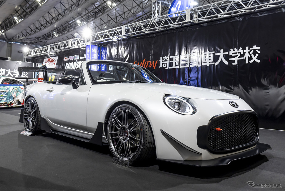 埼玉自動車大学校が制作した『S-FRコンバーチブル』（東京オートサロン2024）《写真撮影 山内潤也》