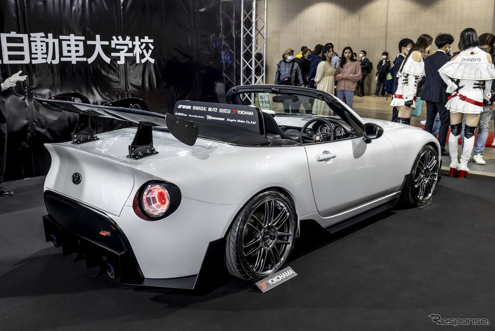 埼玉自動車大学校が制作した『S-FRコンバーチブル』（東京オートサロン2024）《写真撮影 山内潤也》