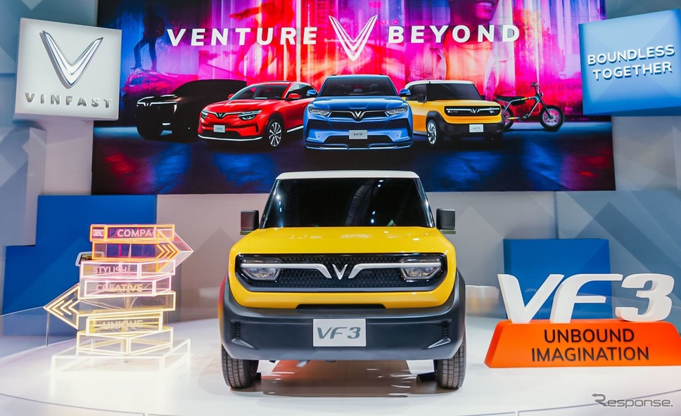 ビンファスト VF3(CES 2024)《photo by VinFast》