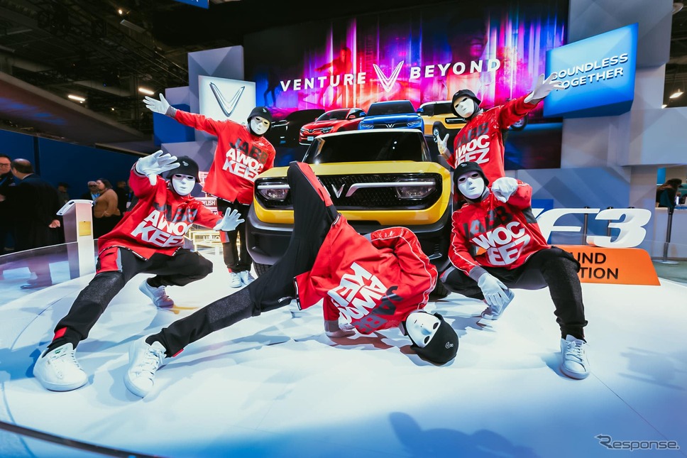 ビンファスト VF3(CES 2024)《photo by VinFast》