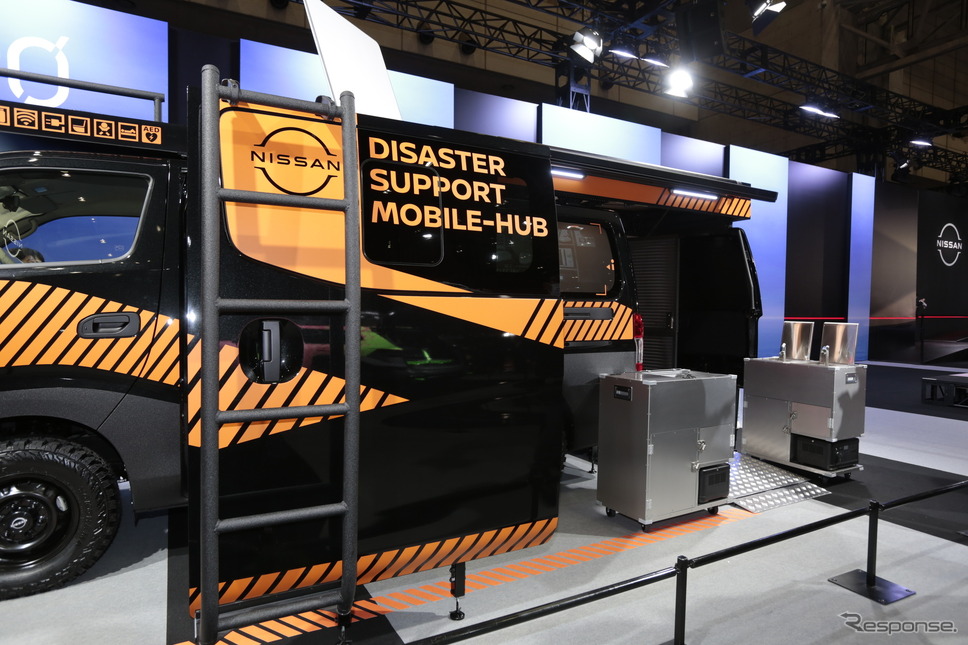 日産 キャラバン Disaster Support Mobile-Hub《写真撮影 豊崎淳》