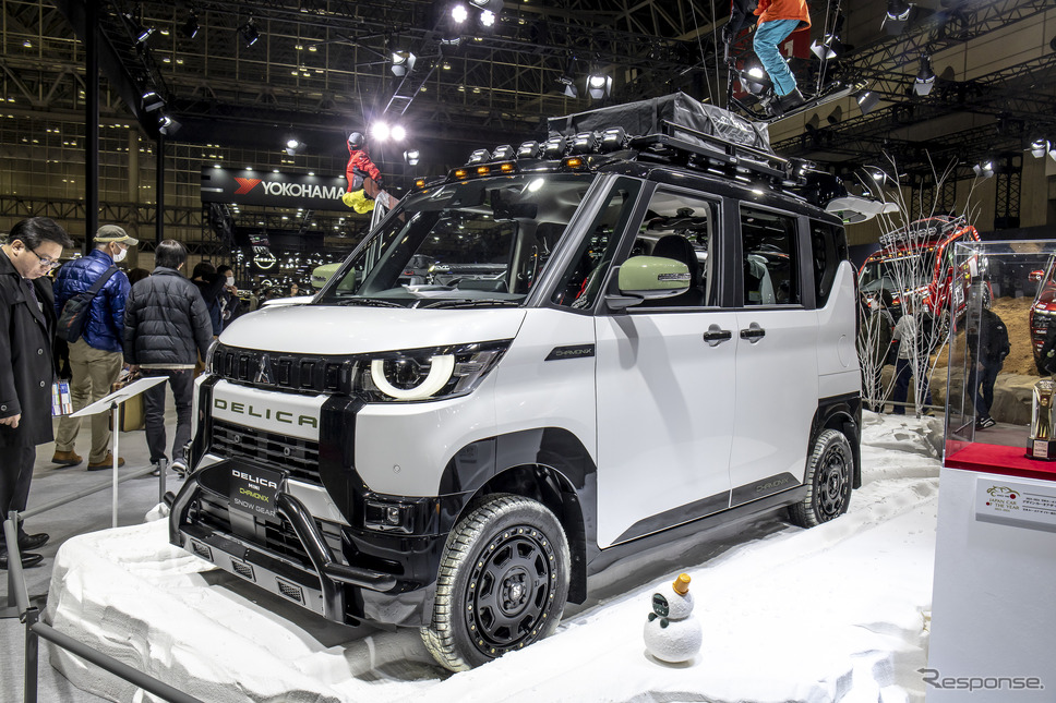 三菱 デリカミニ シャモニースノーギア《写真撮影 山内潤也》