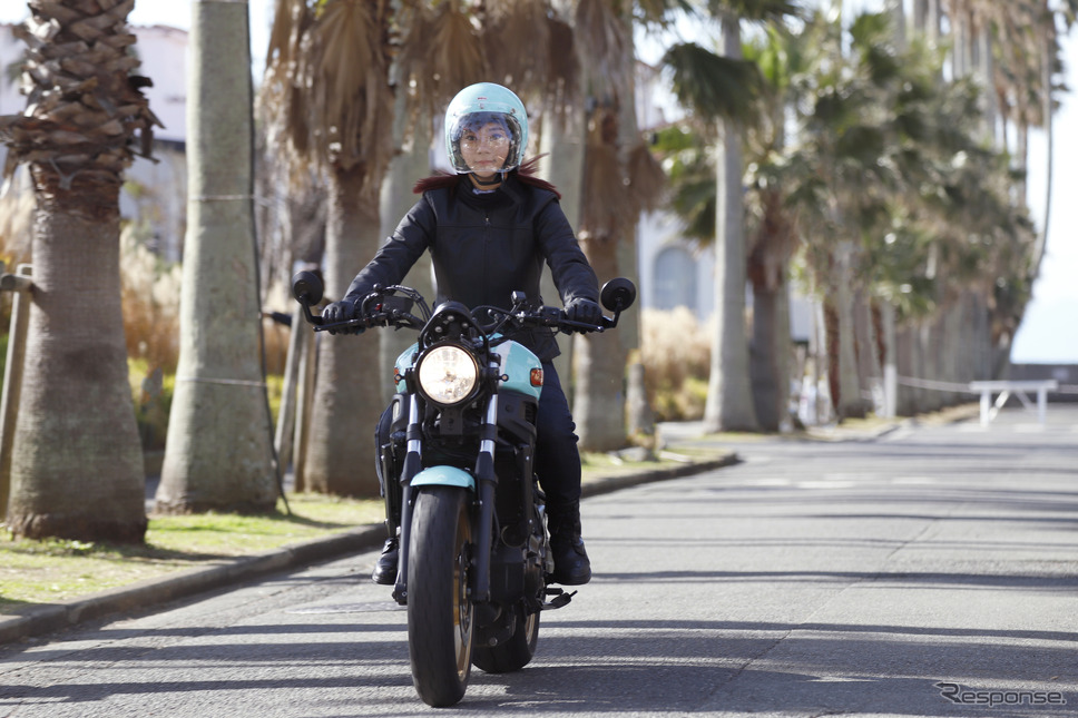 指出瑞貴カスタムのヤマハ XSR700《写真撮影 小林岳夫》