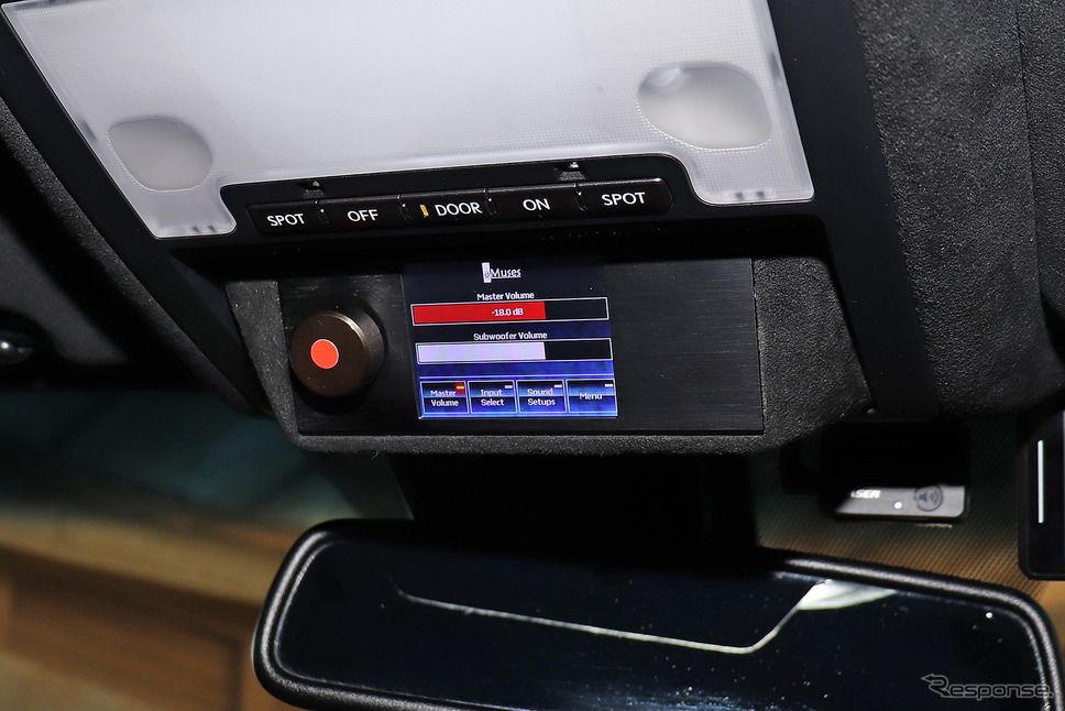 「パワーアンプ内蔵DSP」が搭載されたオーディオカーの一例(製作ショップ:アミューズ<広島県>)。Photo by 太田祥三
