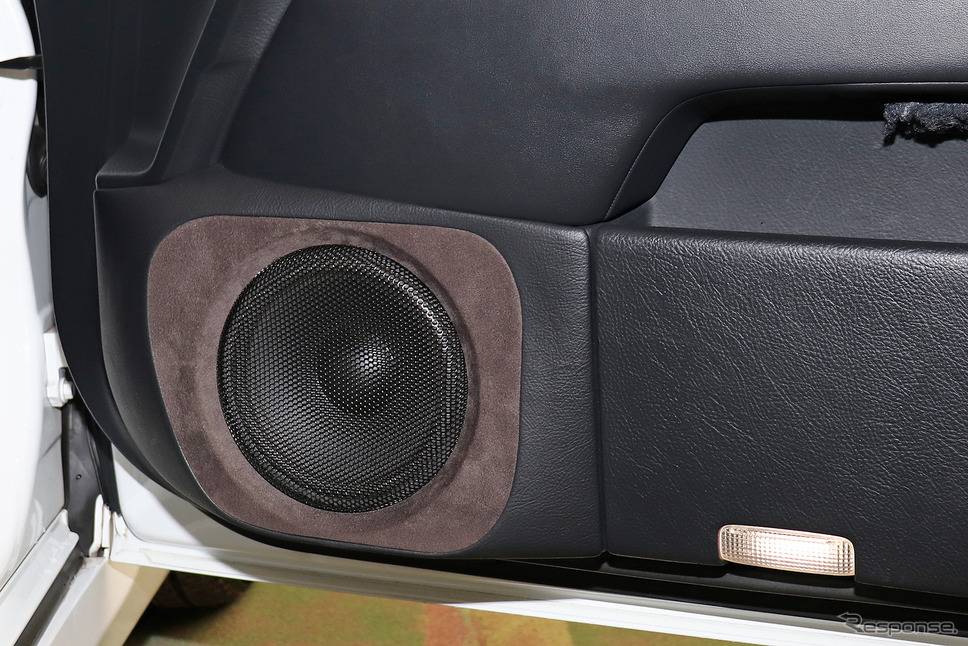「パワーアンプ内蔵DSP」が搭載されたオーディオカーの一例(製作ショップ:アミューズ<広島県>)。Photo by 太田祥三