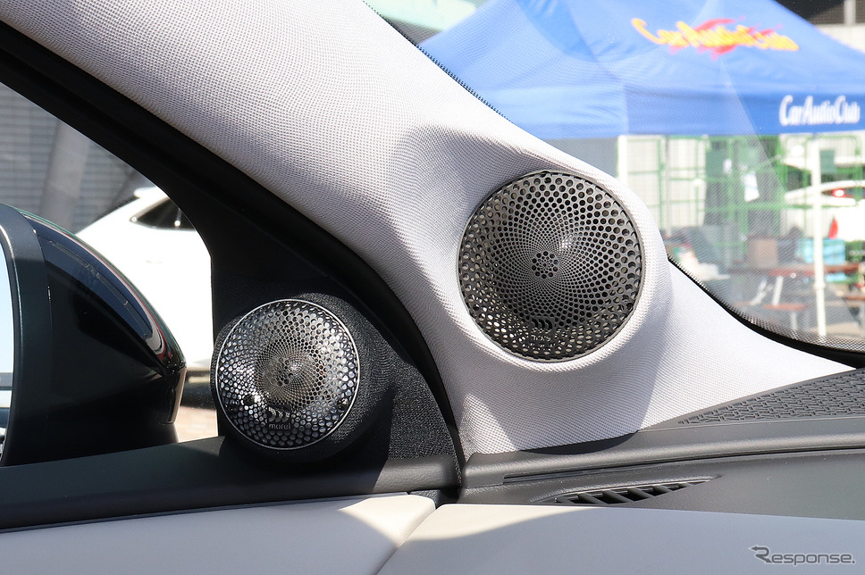 「パワーアンプ内蔵DSP」が使われたオーディオカーの一例（製作ショップ：オートステーションK2＜大阪府＞）。Photo by 太田祥三