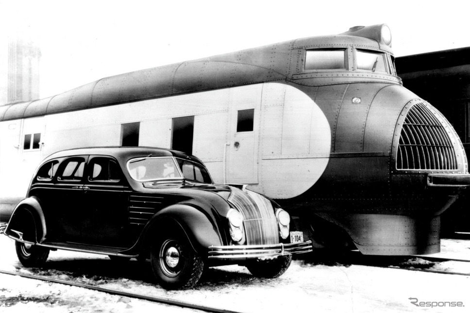 クライスラー・エアフロー（1934年型）《photo by Chrysler》
