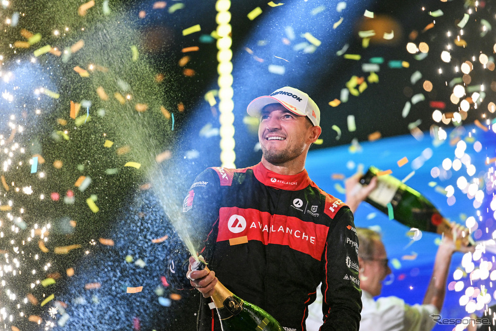 ジェイク・デニス(タイトルを獲得したシーズン9)《Photo by ABB FIA FORMULA E》