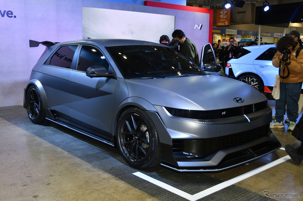 ヒョンデ アイオニック5 N NPX1（東京オートサロン2024）《写真撮影 中野英幸》