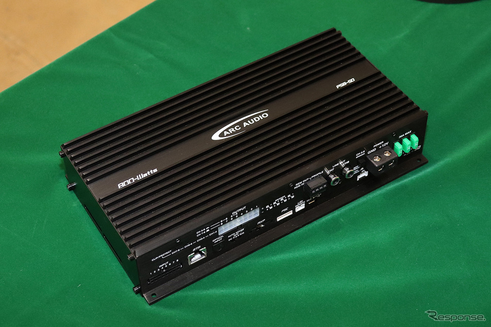 「パワーアンプ内蔵DSP」の一例(アークオーディオ・PS8-50)。Photo by 太田祥三