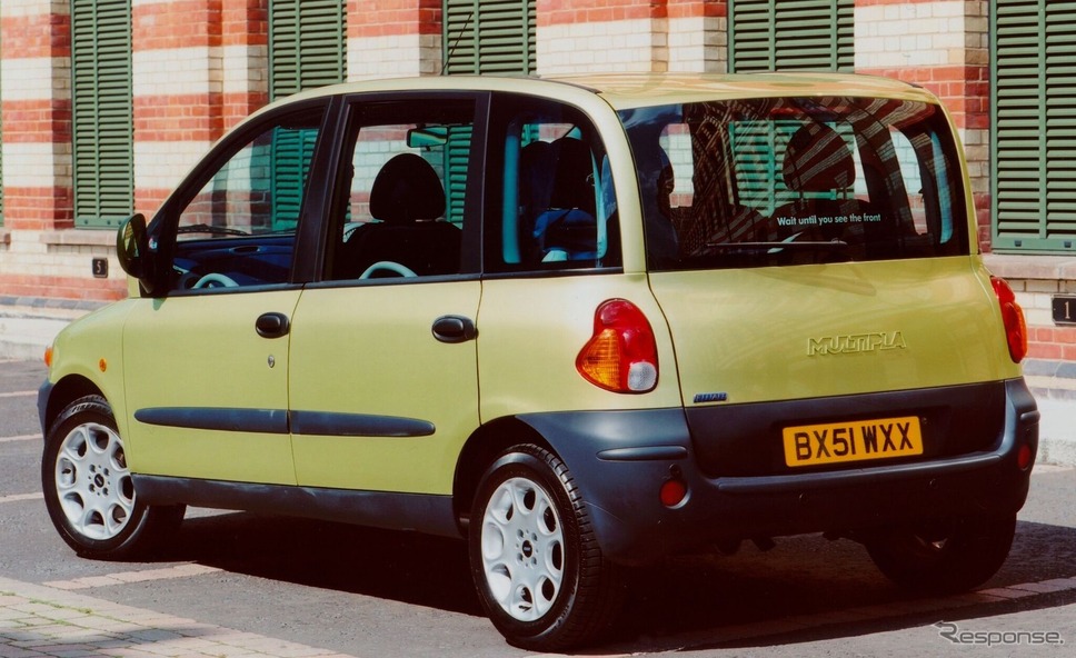 1998年に登場したフィアット ムルティプラ《photo by Fiat》