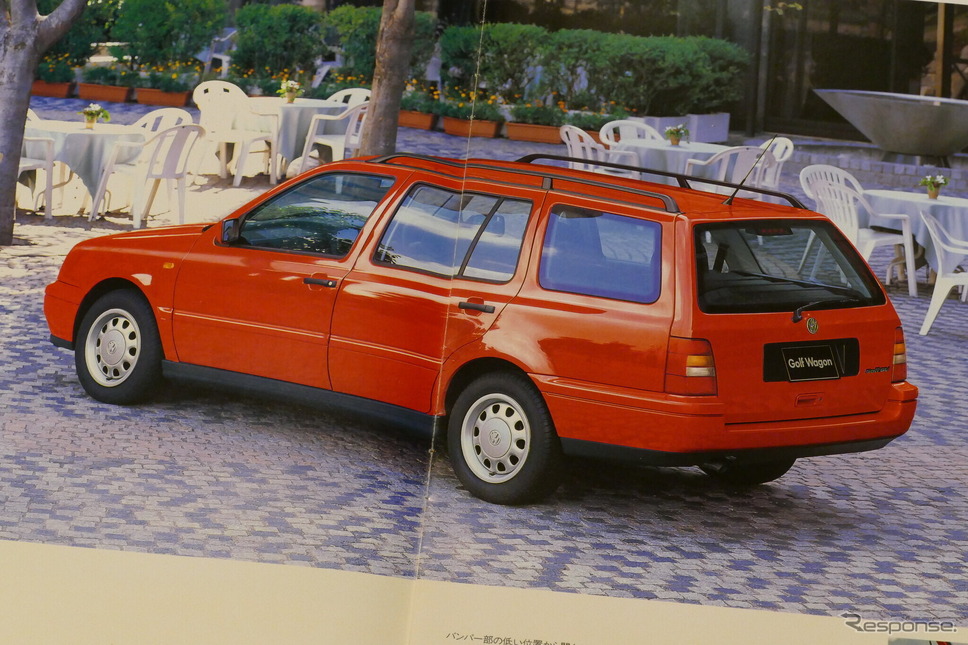 VW ゴルフワゴン（初代）当時のカタログ《カタログ写真撮影　島崎七生人》