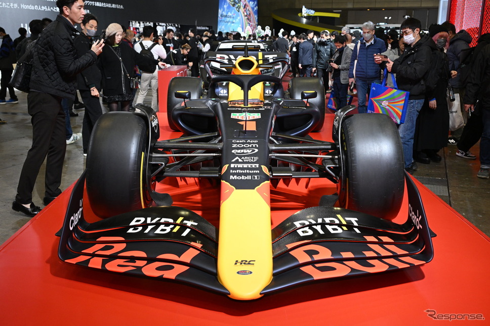 レッドブル・レーシング RB19 ショーカー 2023 カラーVer《写真撮影 野口岳彦》