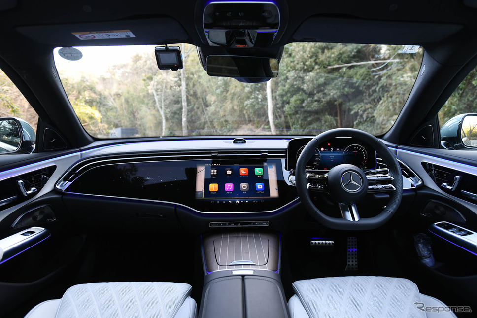 メルセデスベンツ Eクラス 新型(E350e)《写真撮影 中野英幸》