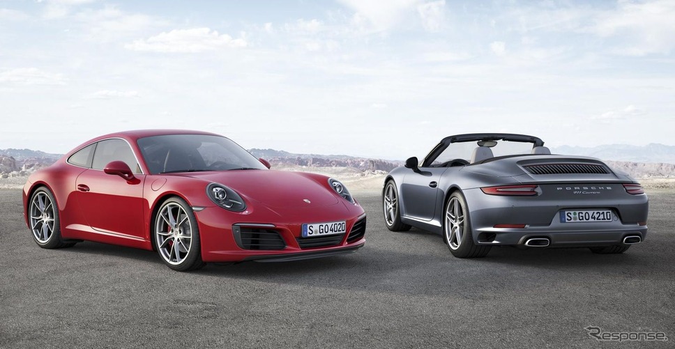 ポルシェ 911 現行型（参考）《photo by Porsche》