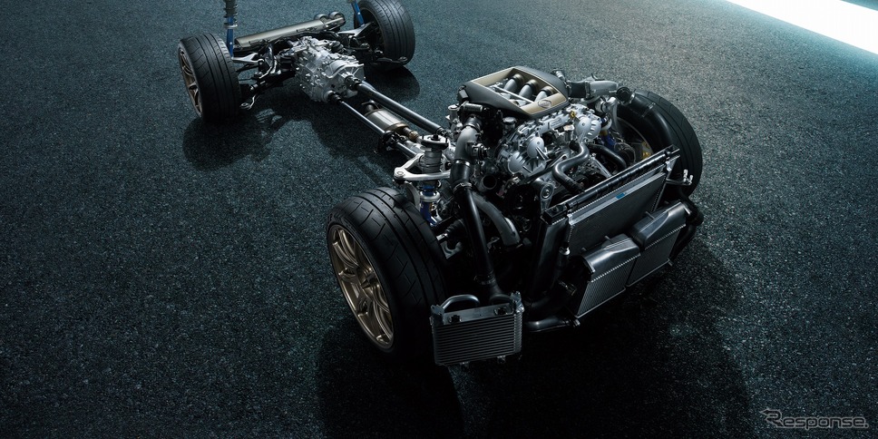 日産GT-R 2025年モデル（エンジンイメージ）《写真提供：日産自動車》