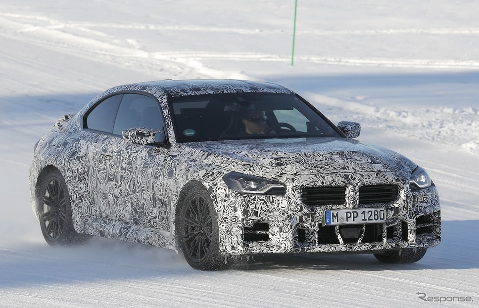 BMW M2 CS プロトタイプ(スクープ写真)《APOLLO NEWS SERVICE》