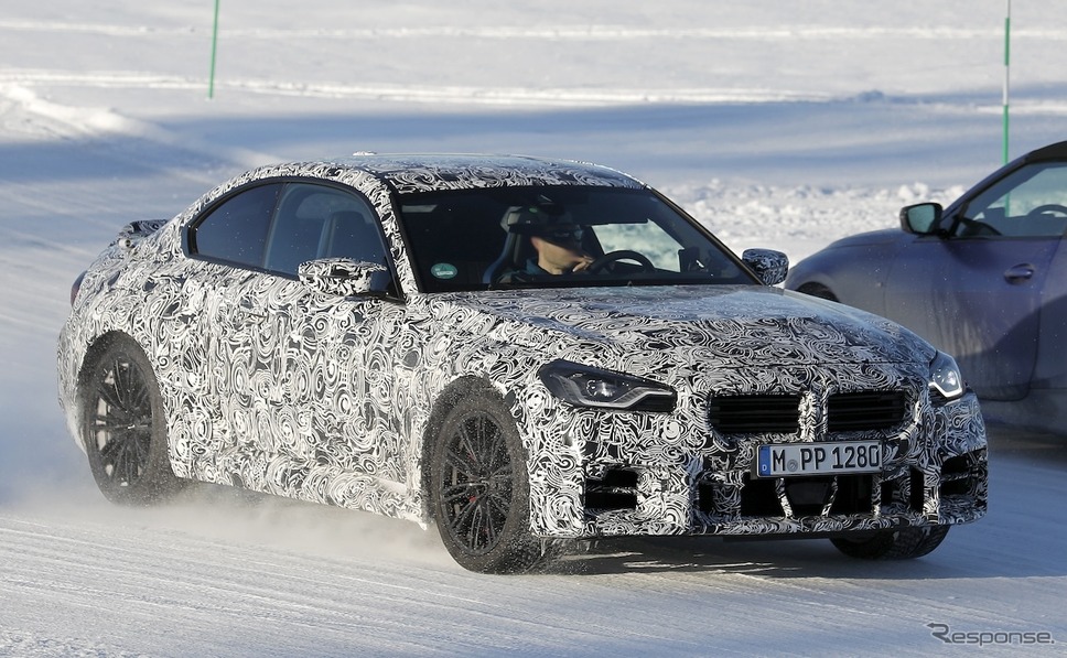 BMW M2 CS プロトタイプ(スクープ写真)《APOLLO NEWS SERVICE》