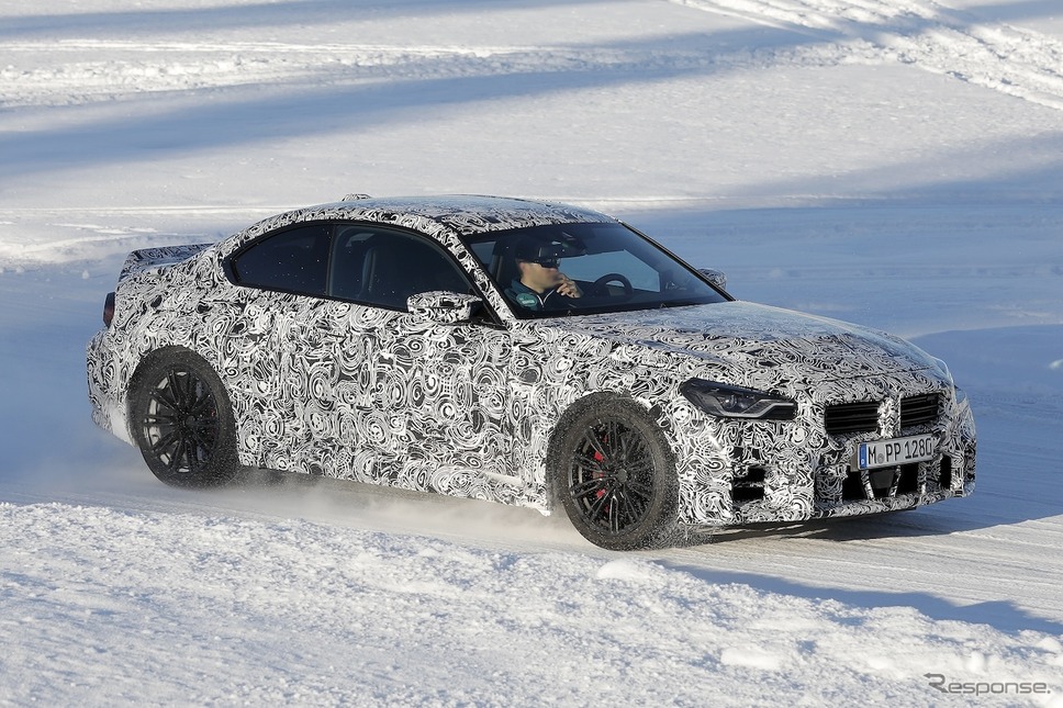 BMW M2 CS プロトタイプ(スクープ写真)《APOLLO NEWS SERVICE》