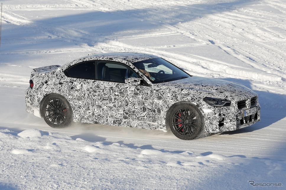 BMW M2 CS プロトタイプ(スクープ写真)《APOLLO NEWS SERVICE》
