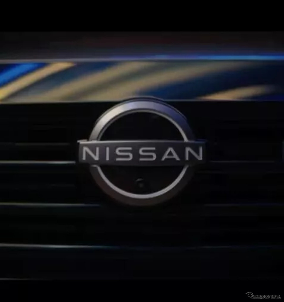 日産の新型クロスオーバー車のティザーイメージ《photo by Nissan》