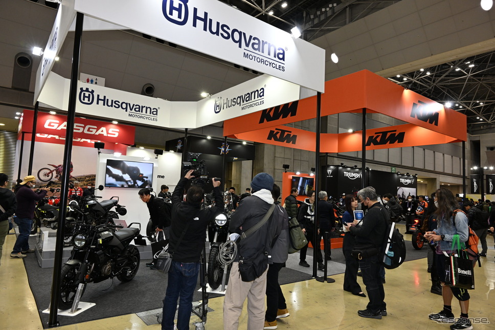 ハスクバーナ(東京モーターサイクルショー2024)《写真撮影 安藤貴史》