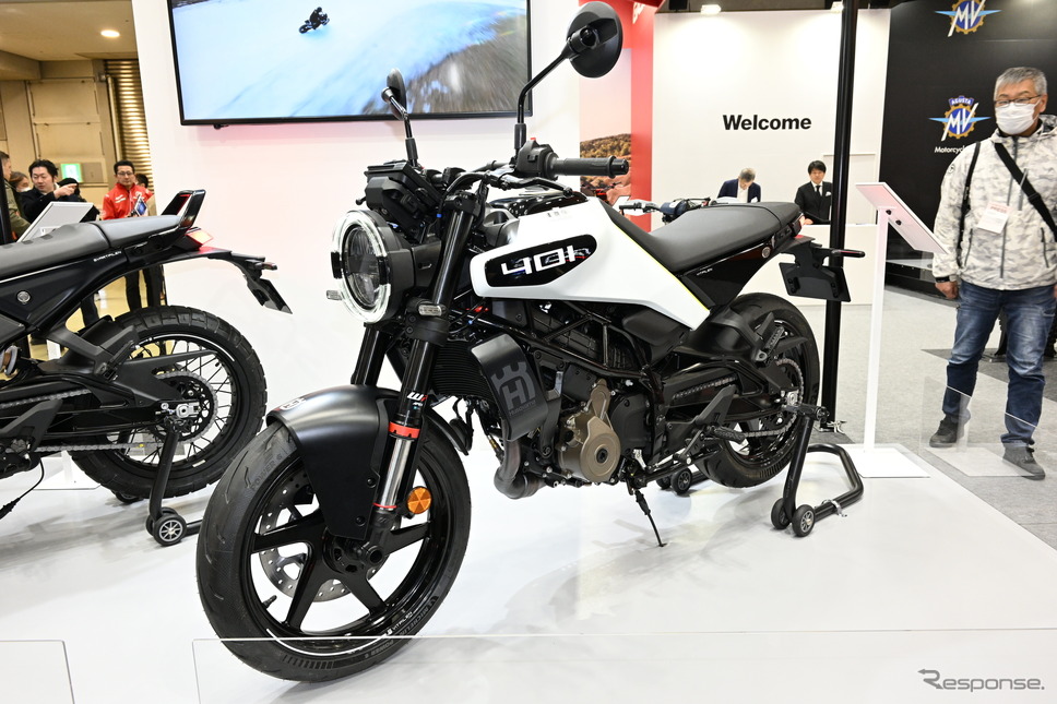 ハスクバーナ ヴィットピレン401(東京モーターサイクルショー2024)《写真撮影 安藤貴史》