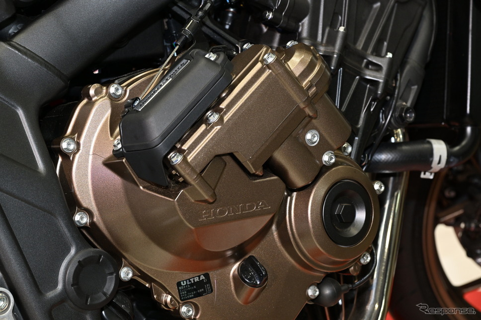 「Eクラッチ」を搭載するホンダ CB650R(東京モーターサイクルショー2024)《写真撮影 安藤貴史》