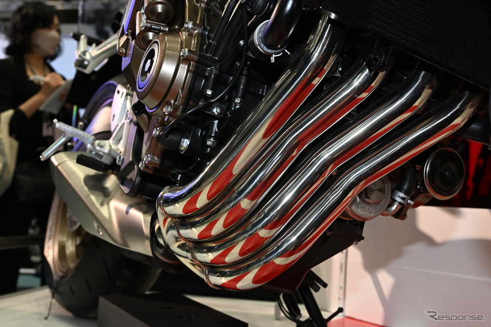 「Eクラッチ」を搭載するホンダ CB650R(東京モーターサイクルショー2024)《写真撮影 安藤貴史》