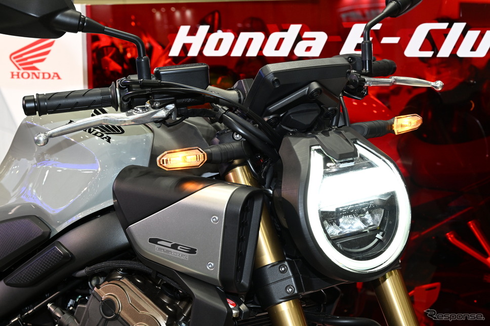 「Eクラッチ」を搭載するホンダ CB650R(東京モーターサイクルショー2024)《写真撮影 安藤貴史》
