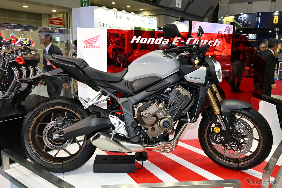 「Eクラッチ」を搭載するホンダ CB650R(東京モーターサイクルショー2024)《写真撮影 安藤貴史》