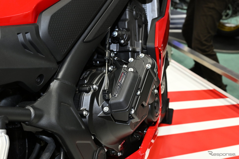 「Eクラッチ」を搭載するホンダ CBR650R(東京モーターサイクルショー2024)《写真撮影 安藤貴史》