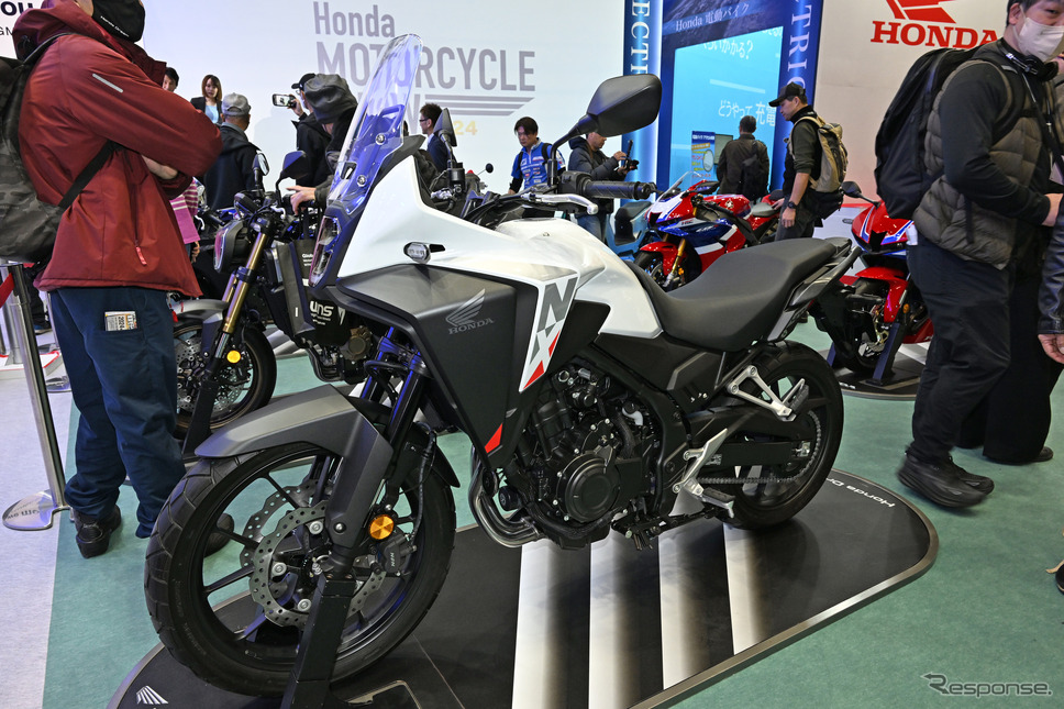 ホンダ NX400（東京モーターサイクルショー2024）《写真撮影 安藤貴史》