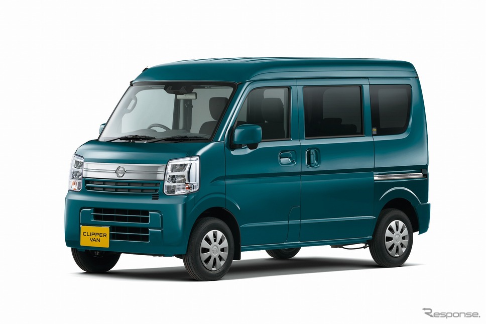日産 クリッパー バン GXターボ(デニムブルー)《写真提供:日産自動車》