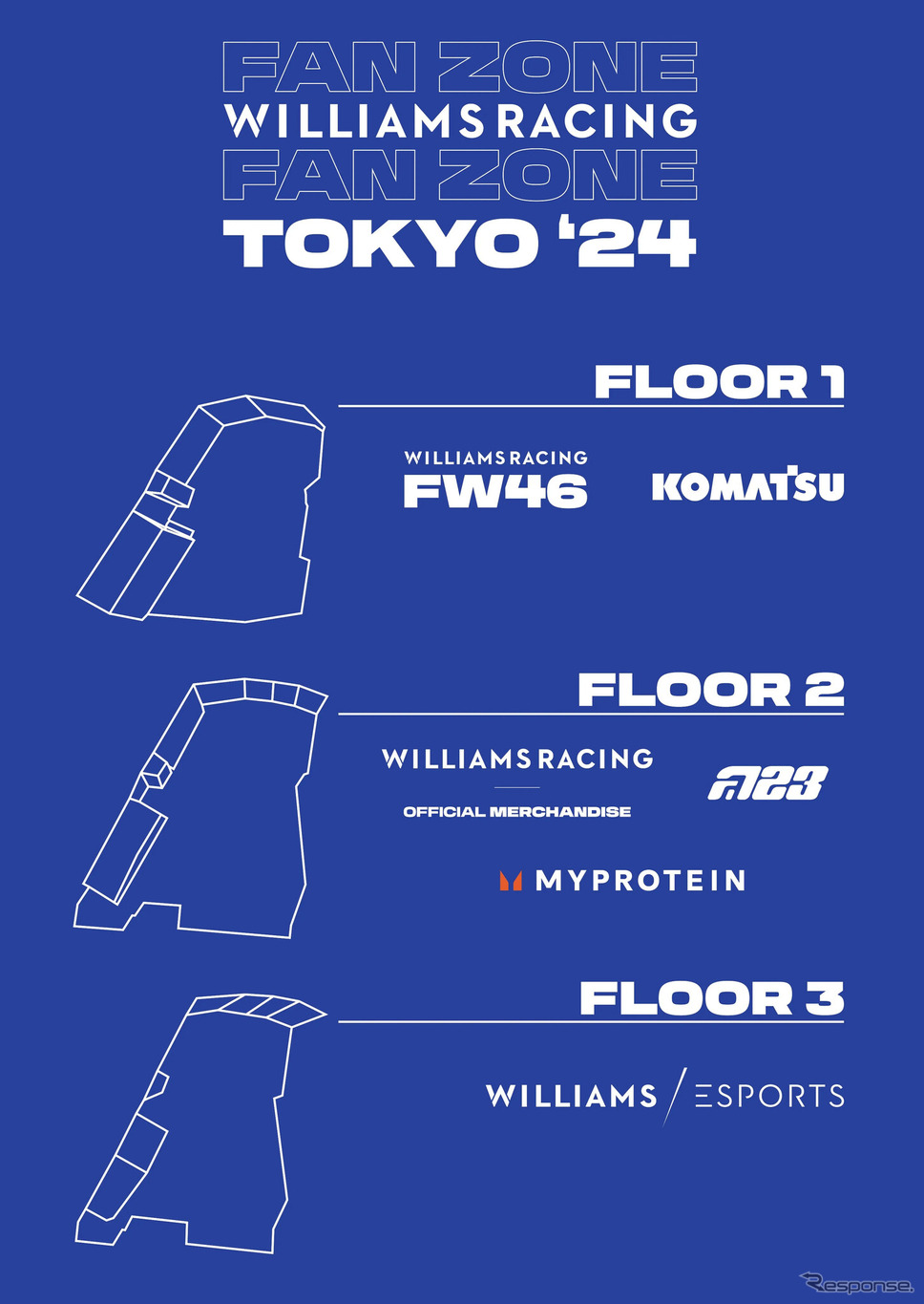 「Williams Racing Fan Zone」が東京・渋谷で開催《画像提供 Williams Racing》