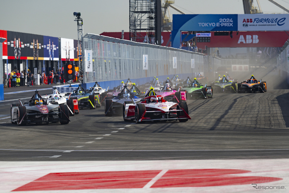 フォーミュラE「2024 東京E-Prix」《写真撮影 後藤竜甫》