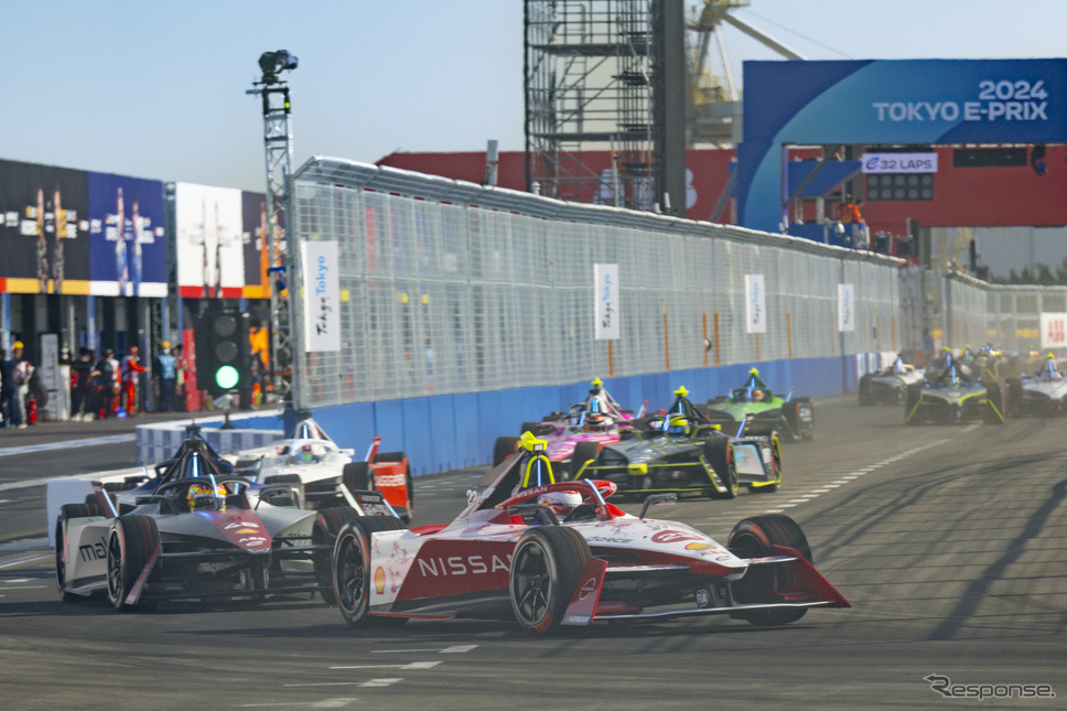 フォーミュラE「2024 東京E-Prix」《写真撮影 後藤竜甫》