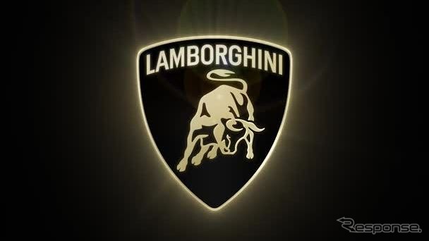 ランボルギーニの新ロゴ《写真提供：アウトモビリ・ランボルギーニ》