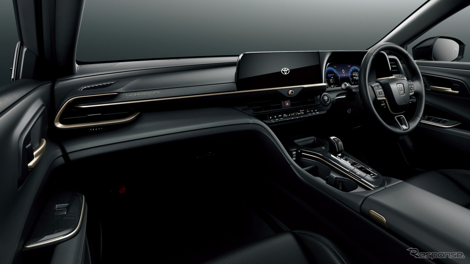 トヨタ クラウン 特別仕様車 CROSSOVER RS“LANDSCAPE” 特別設定内装色 ブラックラスター《写真提供：トヨタ自動車》