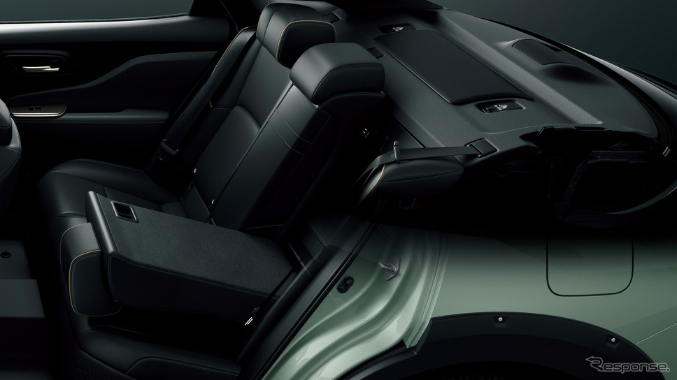 トヨタ クラウン 特別仕様車 CROSSOVER RS“LANDSCAPE” 60/40分割可倒式リヤシート ハーフラゲージモード《写真提供：トヨタ自動車》