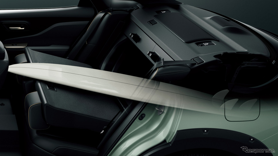 トヨタ クラウン 特別仕様車 CROSSOVER RS“LANDSCAPE” 60/40分割可倒式リヤシート フルラゲージモード《写真提供：トヨタ自動車》