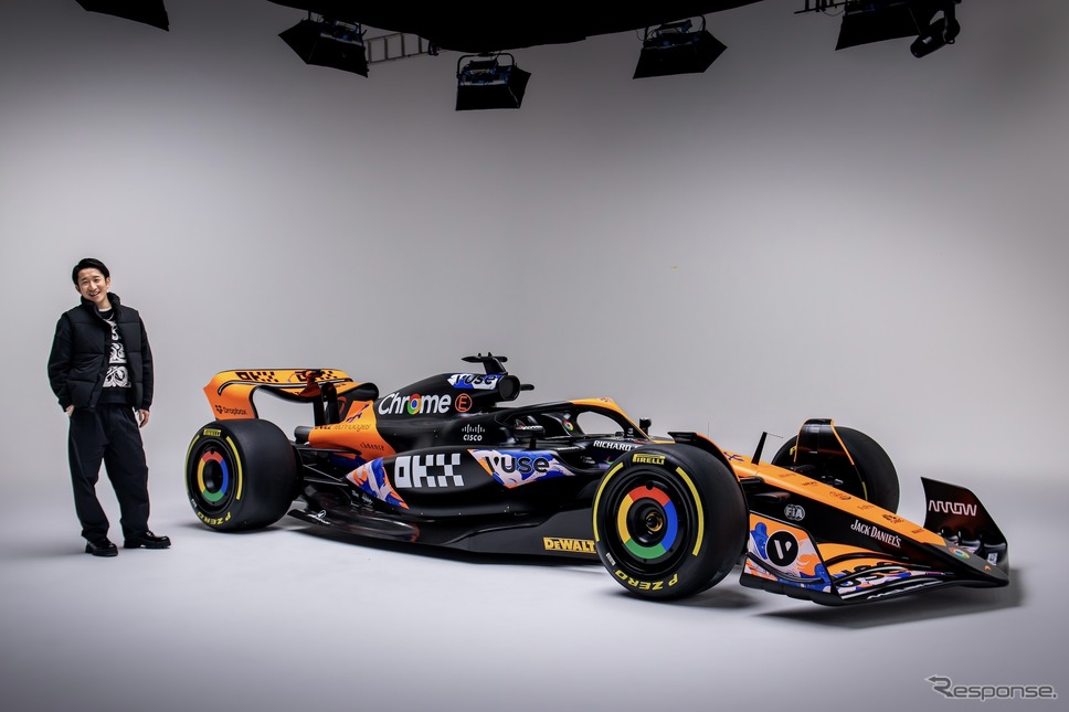 マクラーレン、江戸文字カラーリングを採用…F1日本GP - e燃費