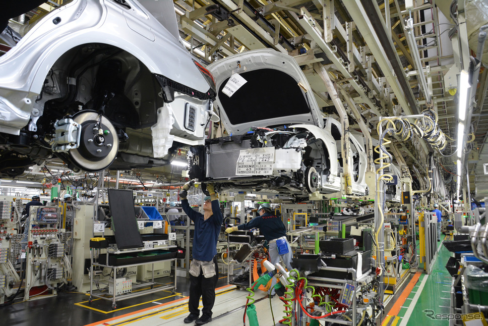 トヨタ自動車堤工場（資料画像）《写真提供 トヨタ自動車》