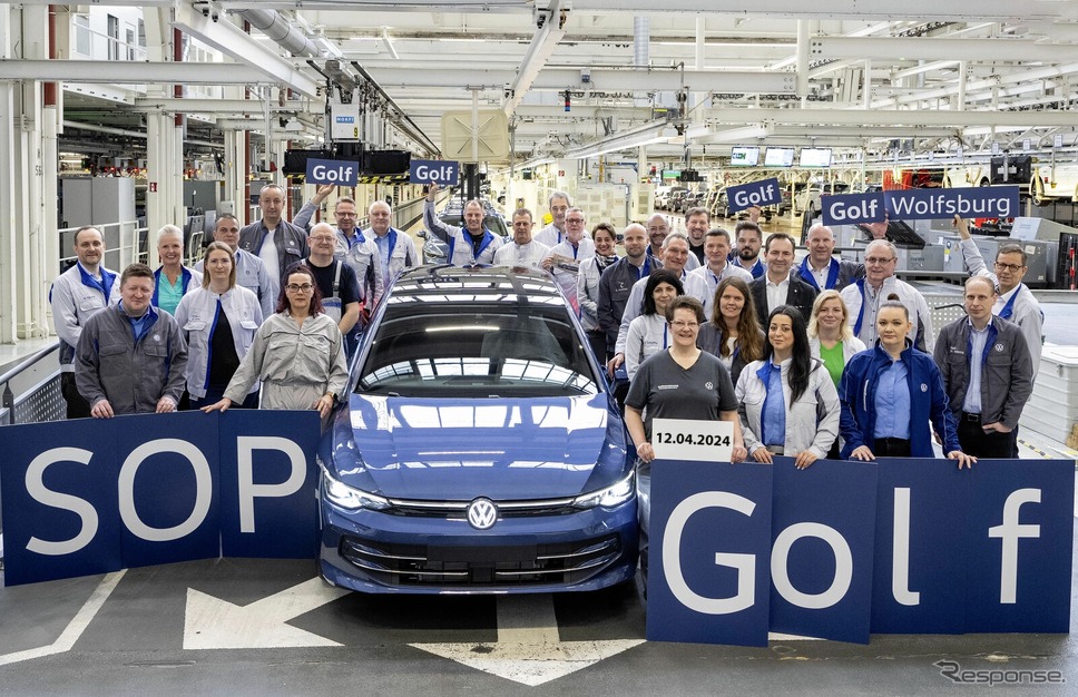 フォルクスワーゲン・ゴルフ 改良新型の生産を開始《photo by VW》