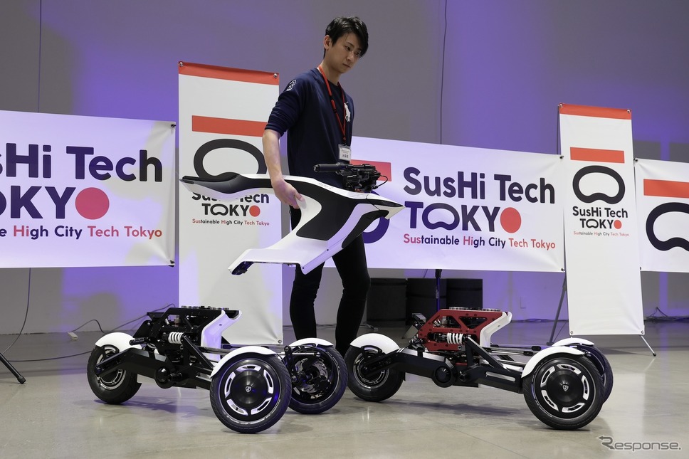 SusHi Tech Tokyo 2024 ショーケースプログラム出展予定：ラプター《写真提供 東京都》